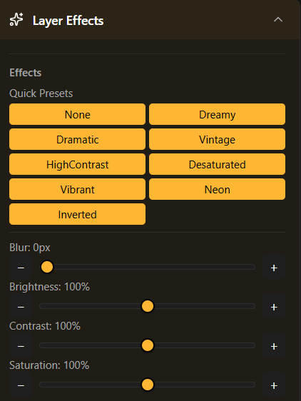 Transform & Effects